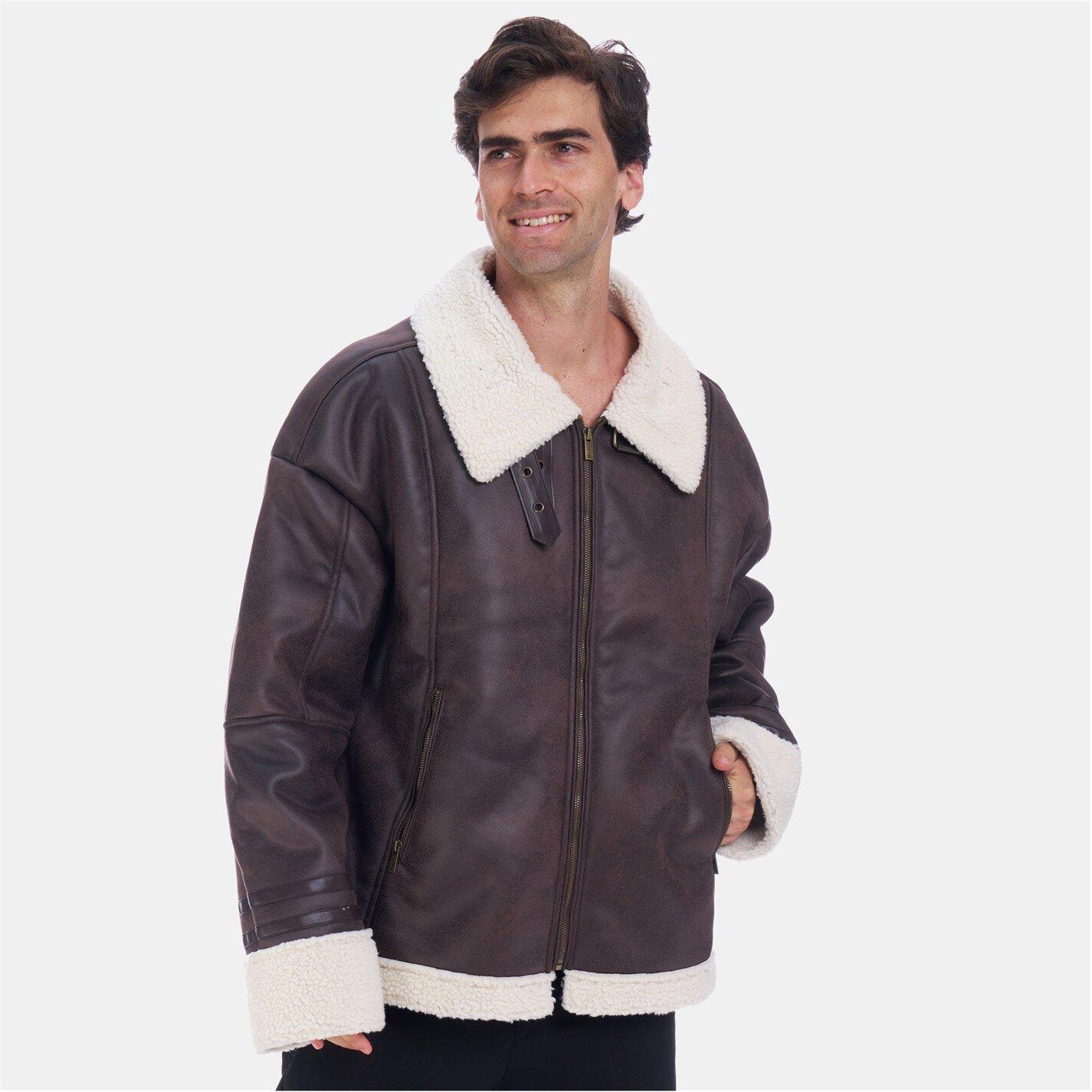 Firetrap Mens Sherpa Jkt