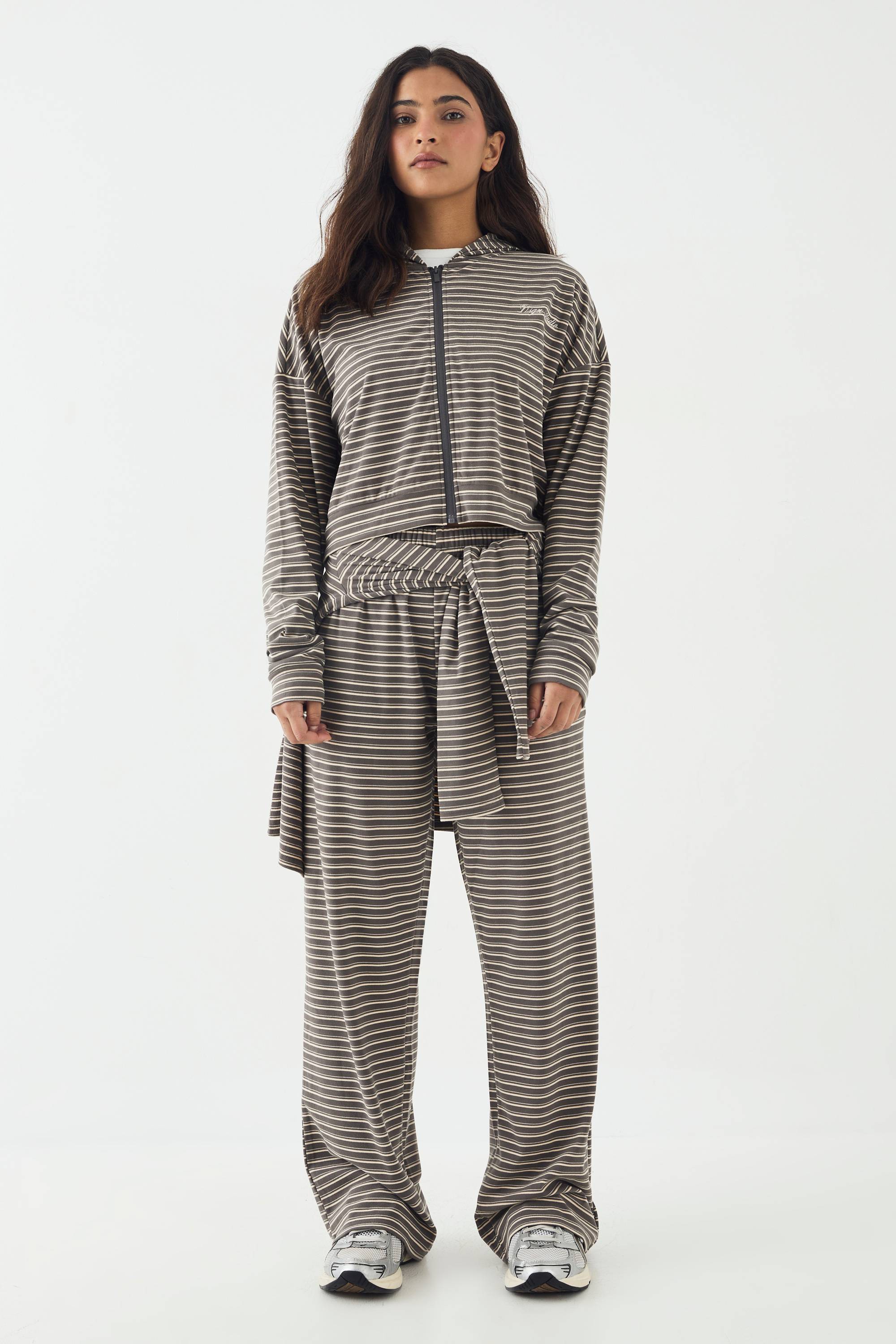Pantalon Droit à Rayures Douces DSGN Studio