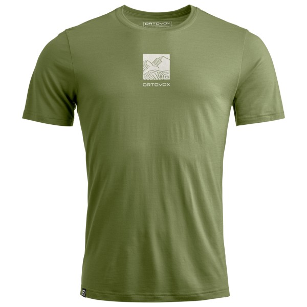 Ortovox - 120 Cool Tec Abstract T-Shirt - Haut en mérinos