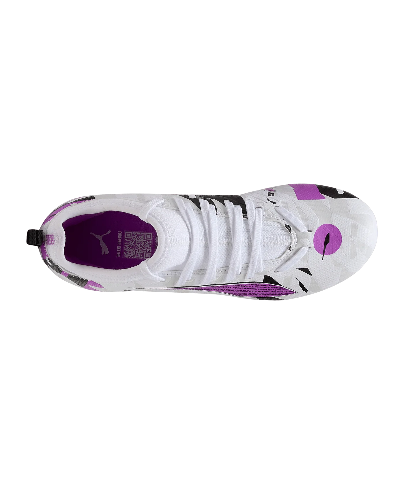 PUMA ULTRA 5 Match FG/AG Forever Kids Weiß F01