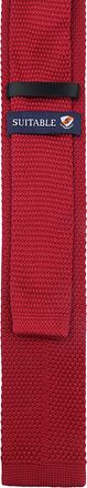 Suitable Knitted Stropdas Rood TK-04 TK-04-013 kopen
