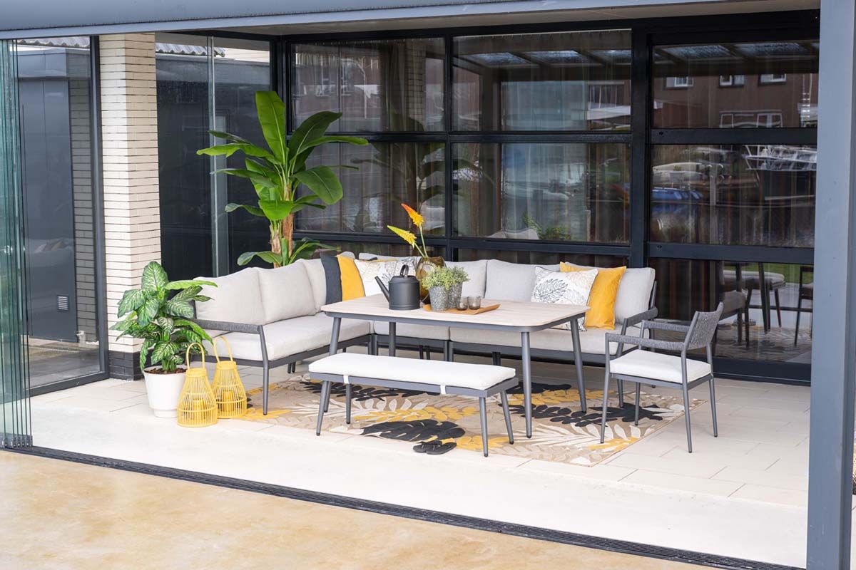 Garden Impressions Barcelona 5-delige L/D set - Dark Grey