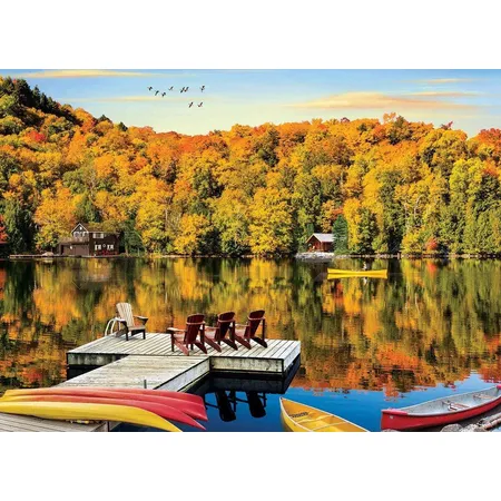 Eurographics Ferienhaus am See, Quebec 1000 Teile