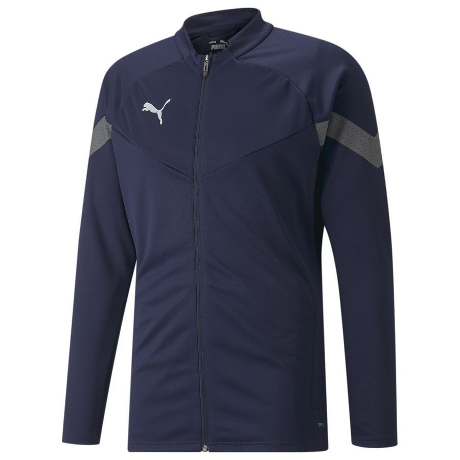 PUMA Haut d'Entraînement teamFINAL - Bleu Marine/Gris