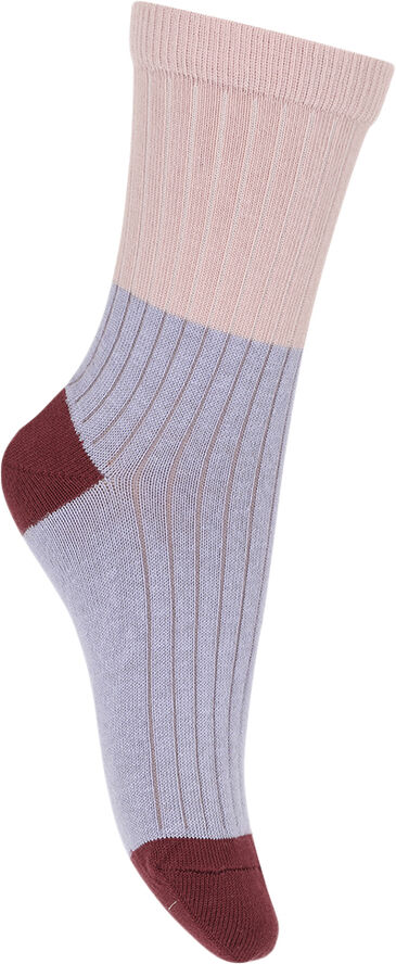 Melton Block colour socks Daybreak
