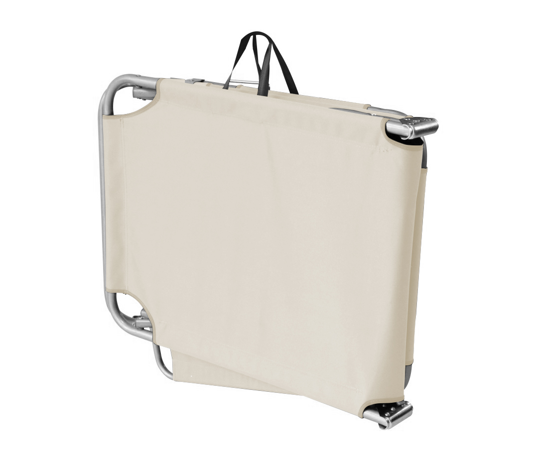 Liegestuhl LETTINO 2er Set beige