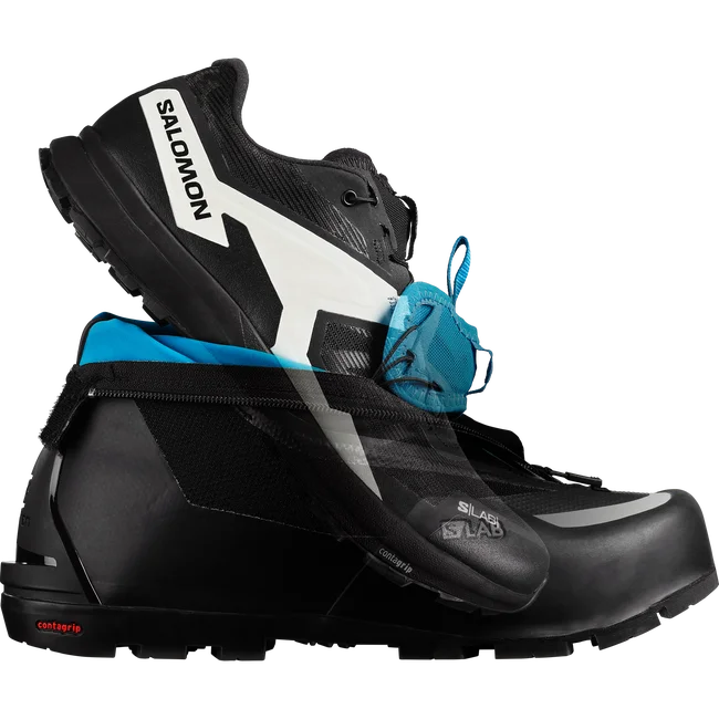 S/LAB X ALPINE MODULAR 2  Trailrunning-Schuhe Unisex Black/Black/Black