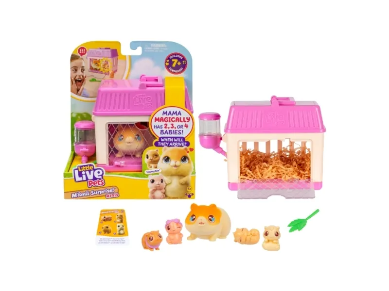 LITTLE LIVE PETS MAMA SURPRISE MINIS HAMSTER