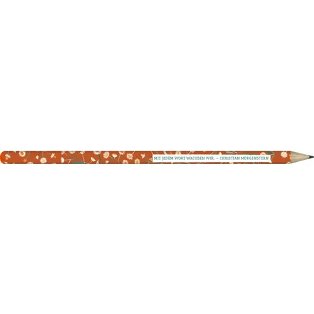 Coppenrath Verlag Bleistift-6er Set mit Sprüchen - All about orange