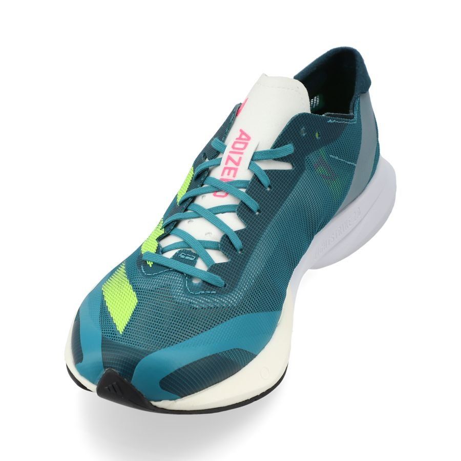 adidas Chaussures d'entraînement adizero Adios 8 - Vert/Jaune/Rose Femme