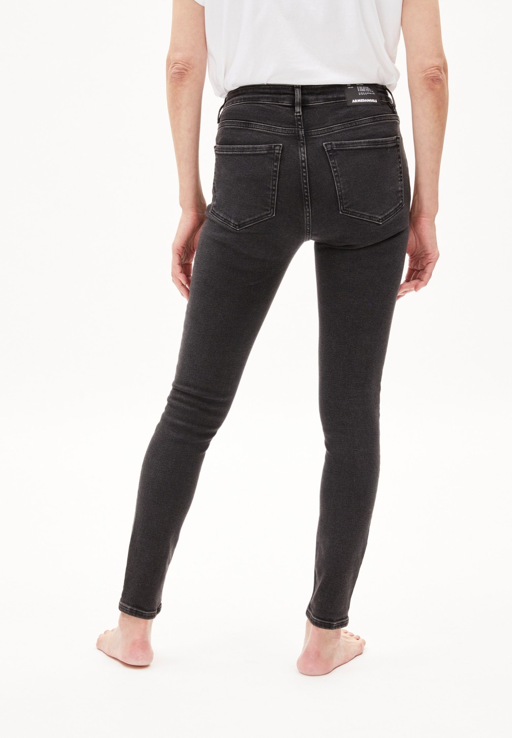 Armedangels Damen-Jeans Tillaa True Black Washed