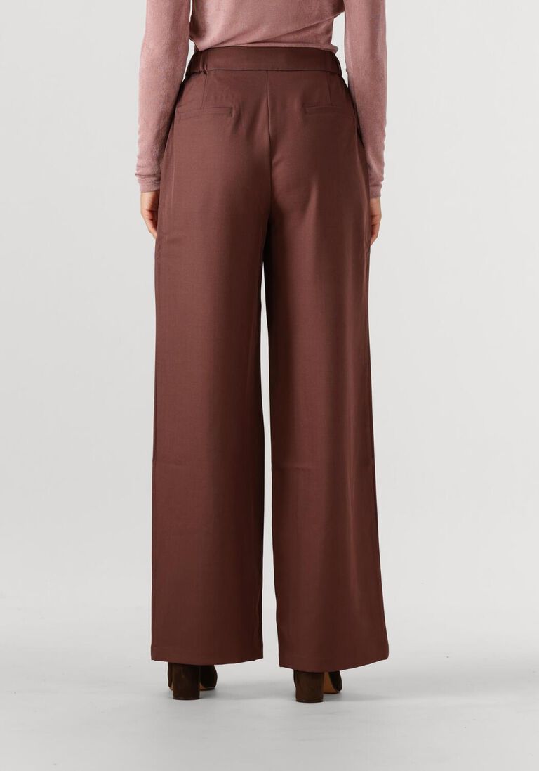 bruine amaya amsterdam wijde broek vera pants