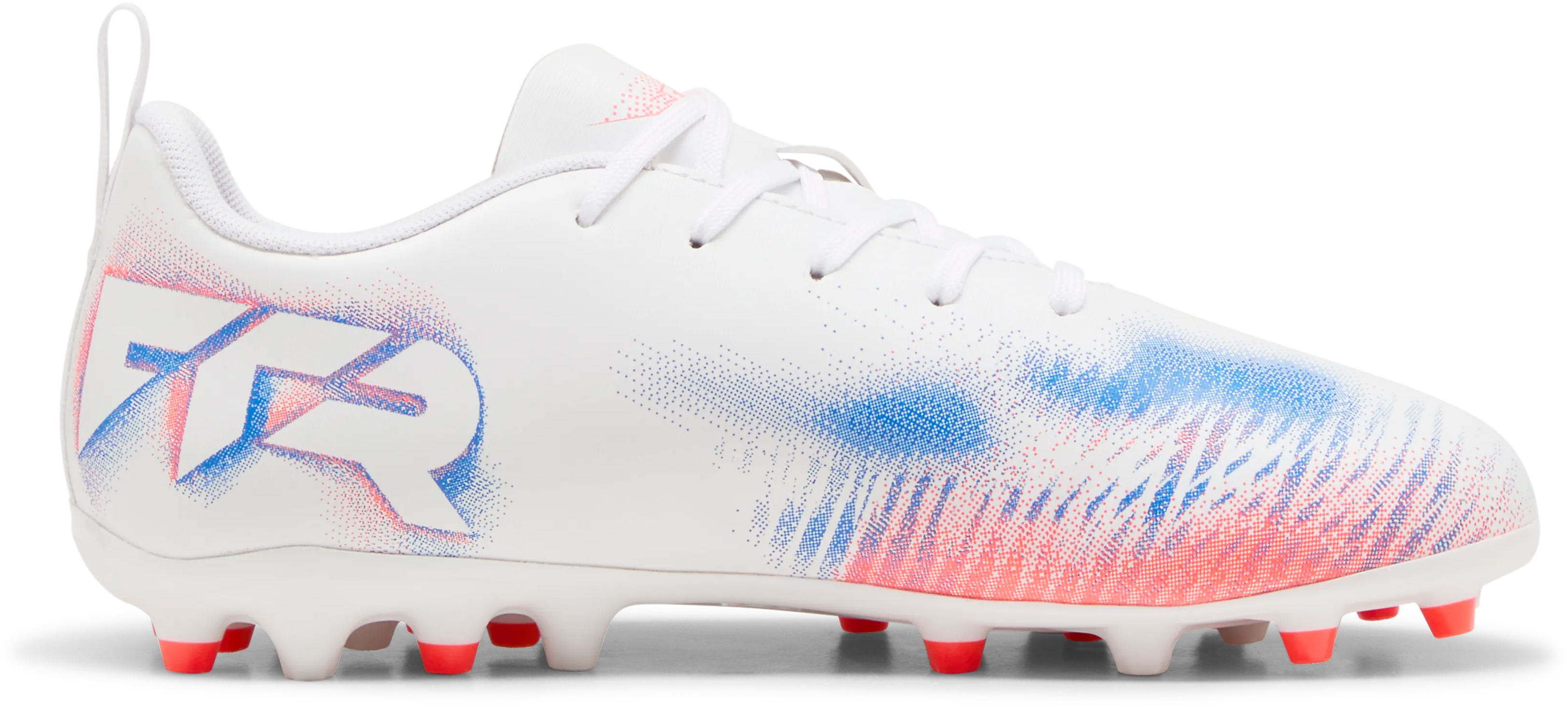 Future 8 Play MG Junior PUMA White/PUMA Black/Glowing Red