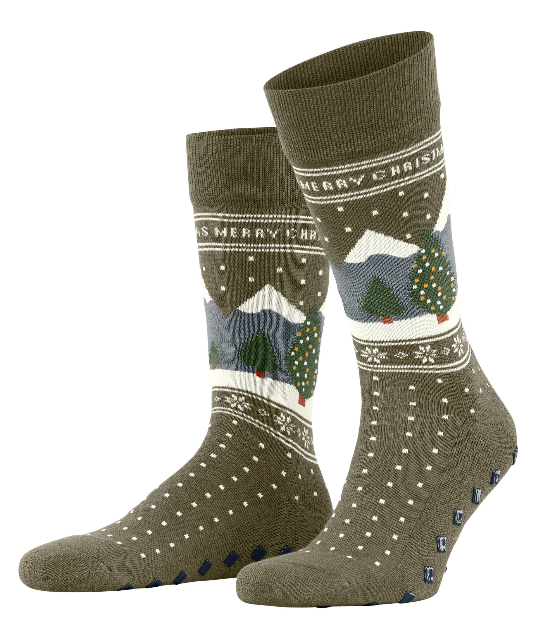 Burlington| Herren Socken White X-Mas
