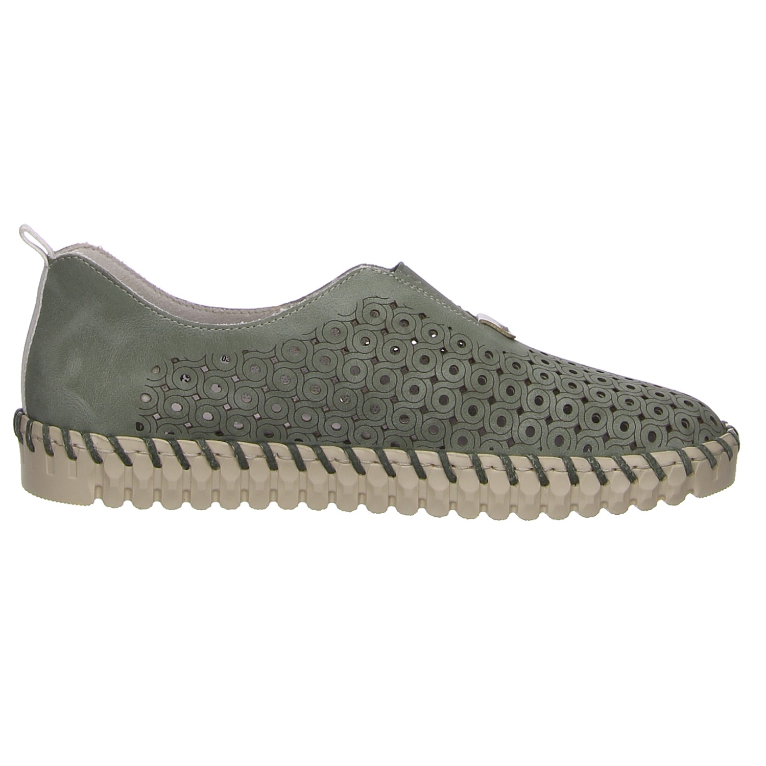 Rieker Slipper grün grün