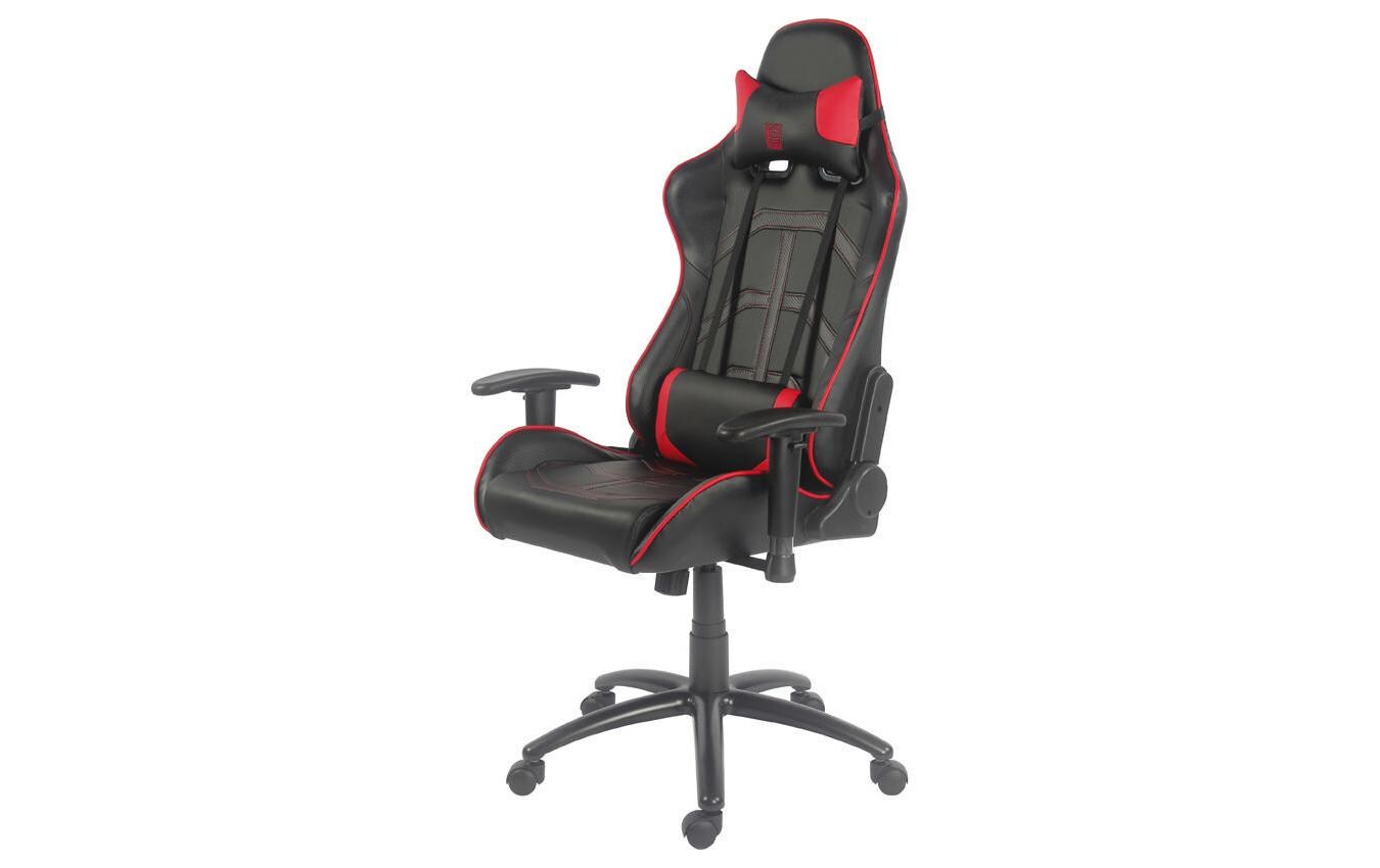 Gaming-Stuhl LC-GC-1 Schwarz/Rot<br>Ergonomischer Gaming-Stuhl, schwarz/rot