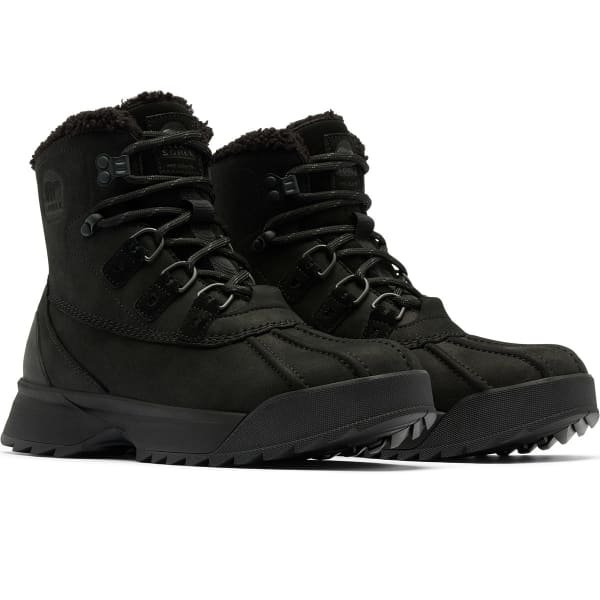 Après ski SOREL SCOUT 87 LUX WATERPROOF LTHR 200G BLACK