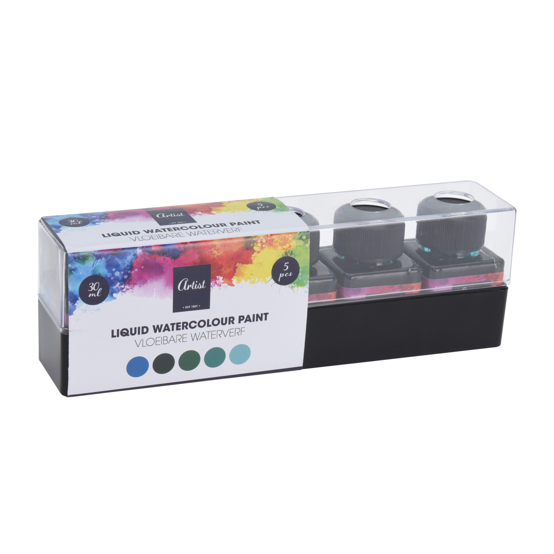 Wasserfarben Set 5-teilig 30 ml