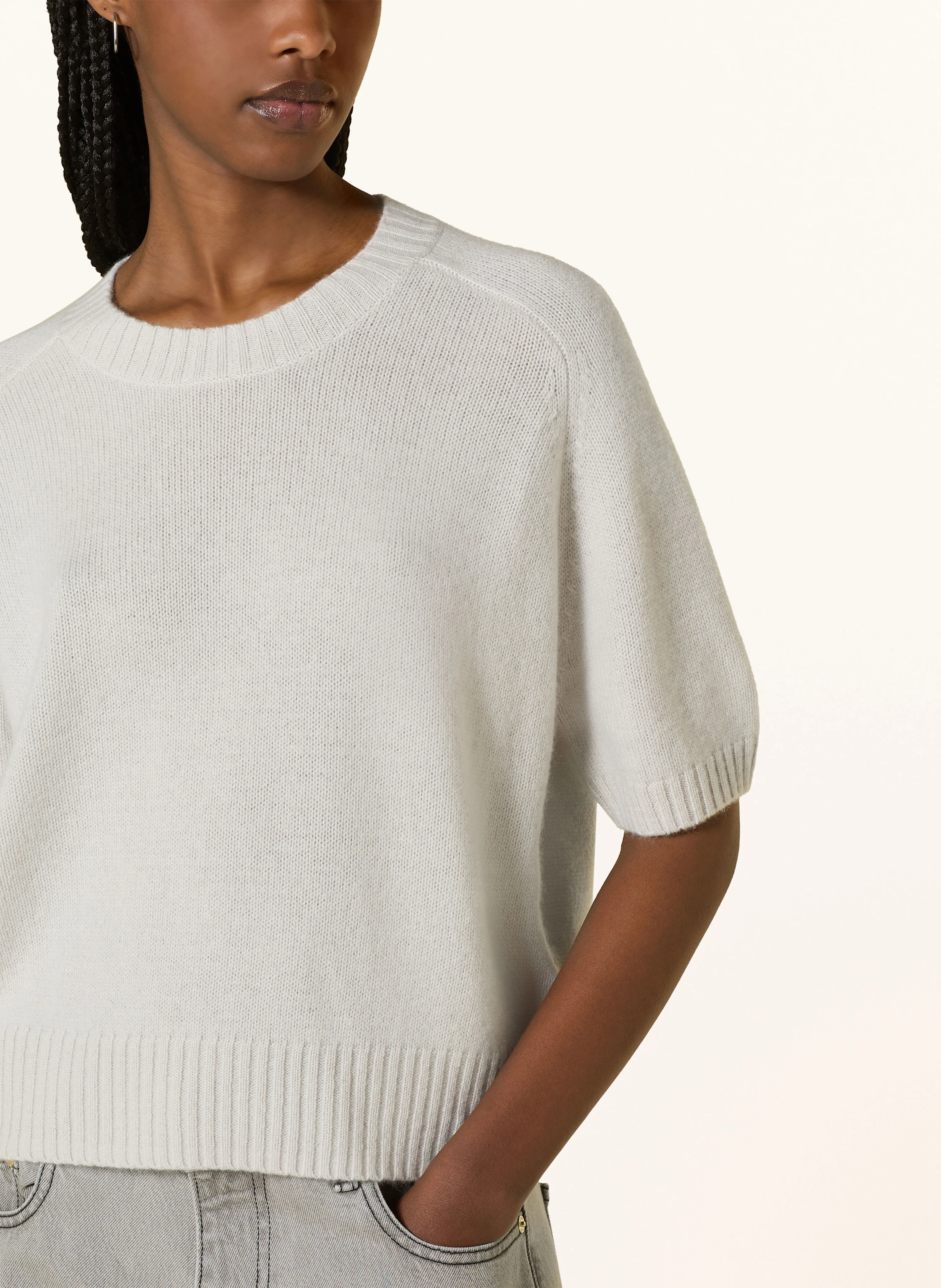 ALLUDE Cashmere-Pullover mit 3/4-Arm