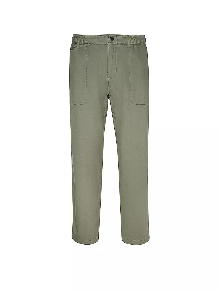 CALVIN KLEIN JEANS Hose Regular Fit olive