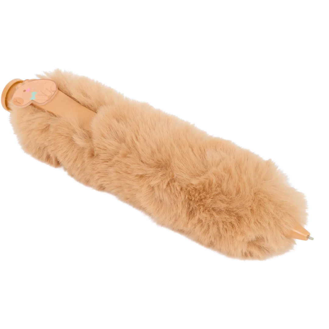 Fluffy balpen Diverse varianten | 27 cm