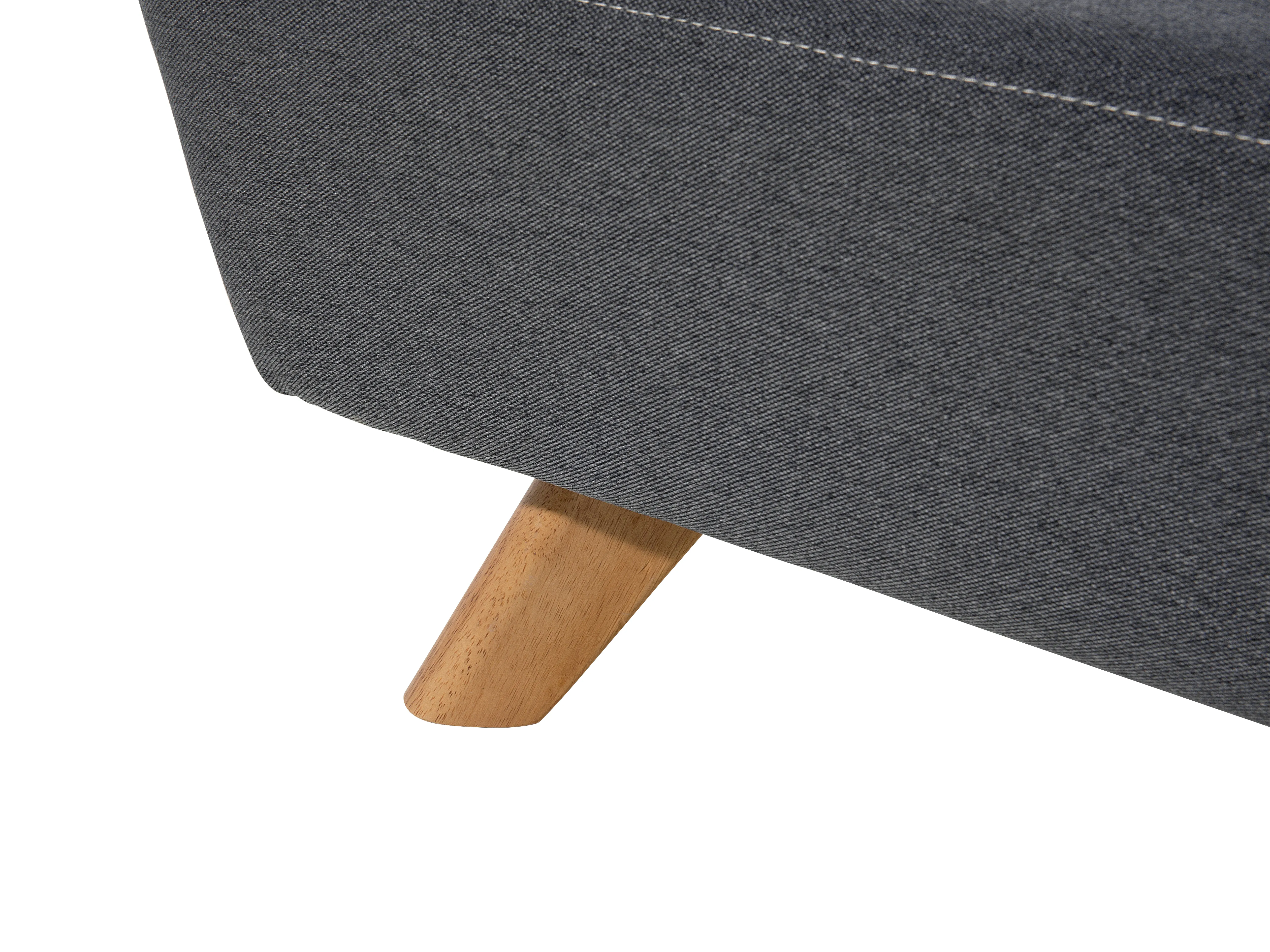 Bed Stof VIENNE 180 x 200 cm Grijs