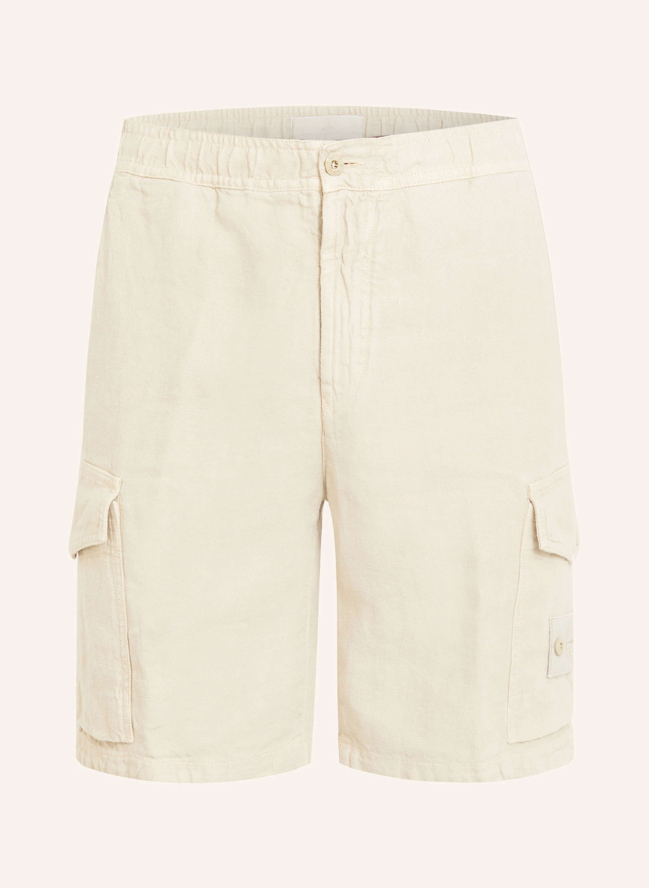 STONE ISLAND Leinenshorts GHOST