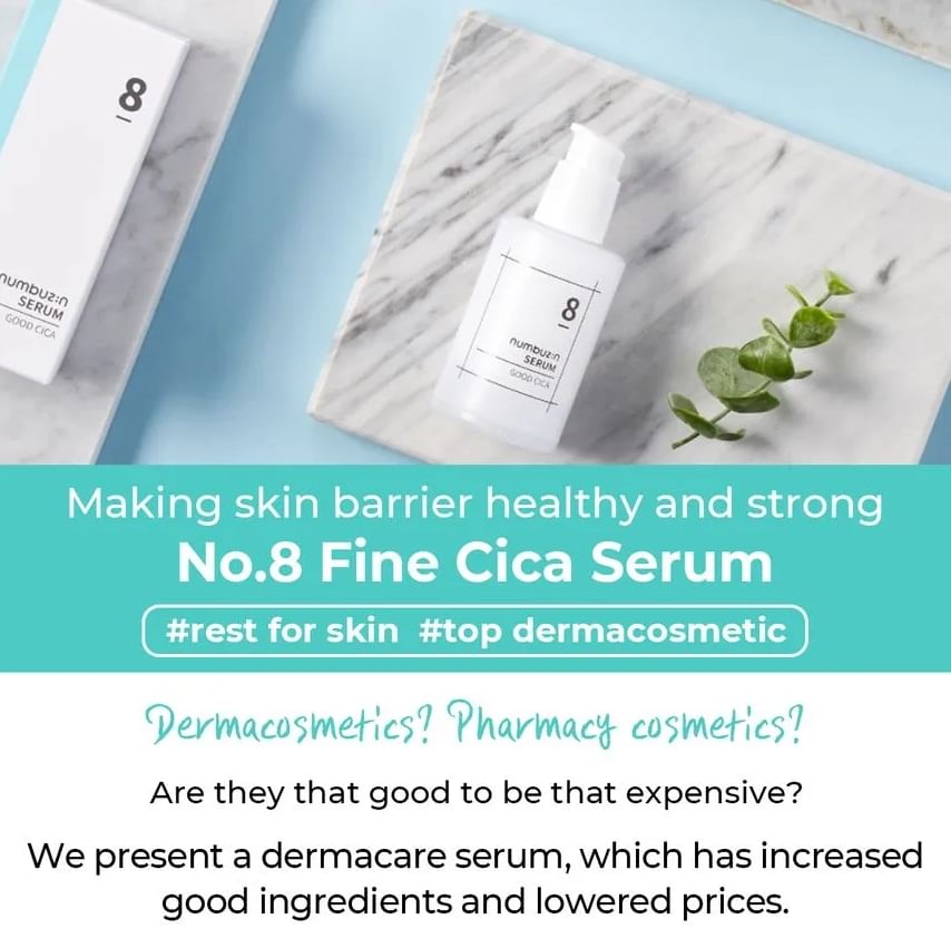 numbuzin - Nr. 8 Fijn Cica-serum