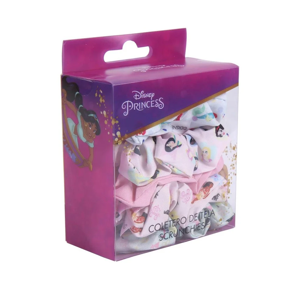 Cerda - Hårtilbehør Scrunchies 5 stk - Disney Princess