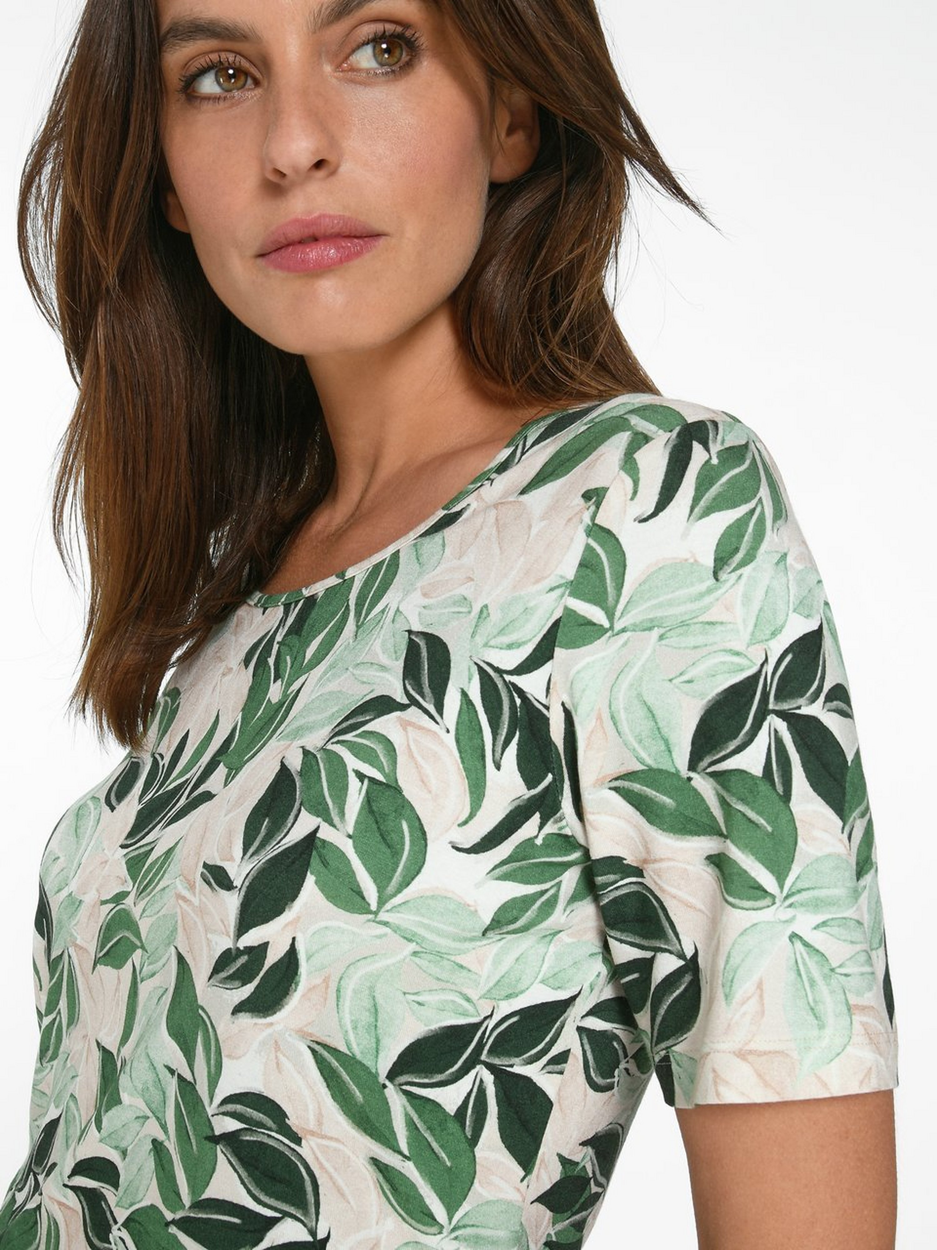 Rundhals-Shirt