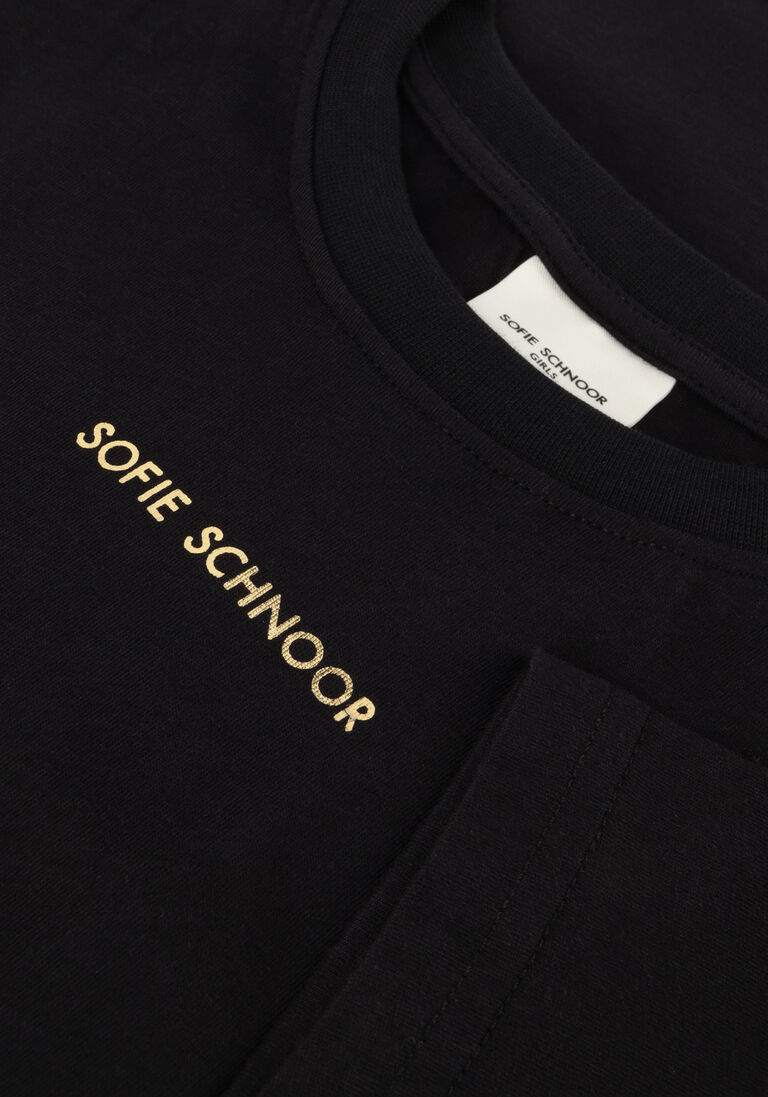 SOFIE SCHNOOR zwarte sofie schnoor t-shirt gnos224