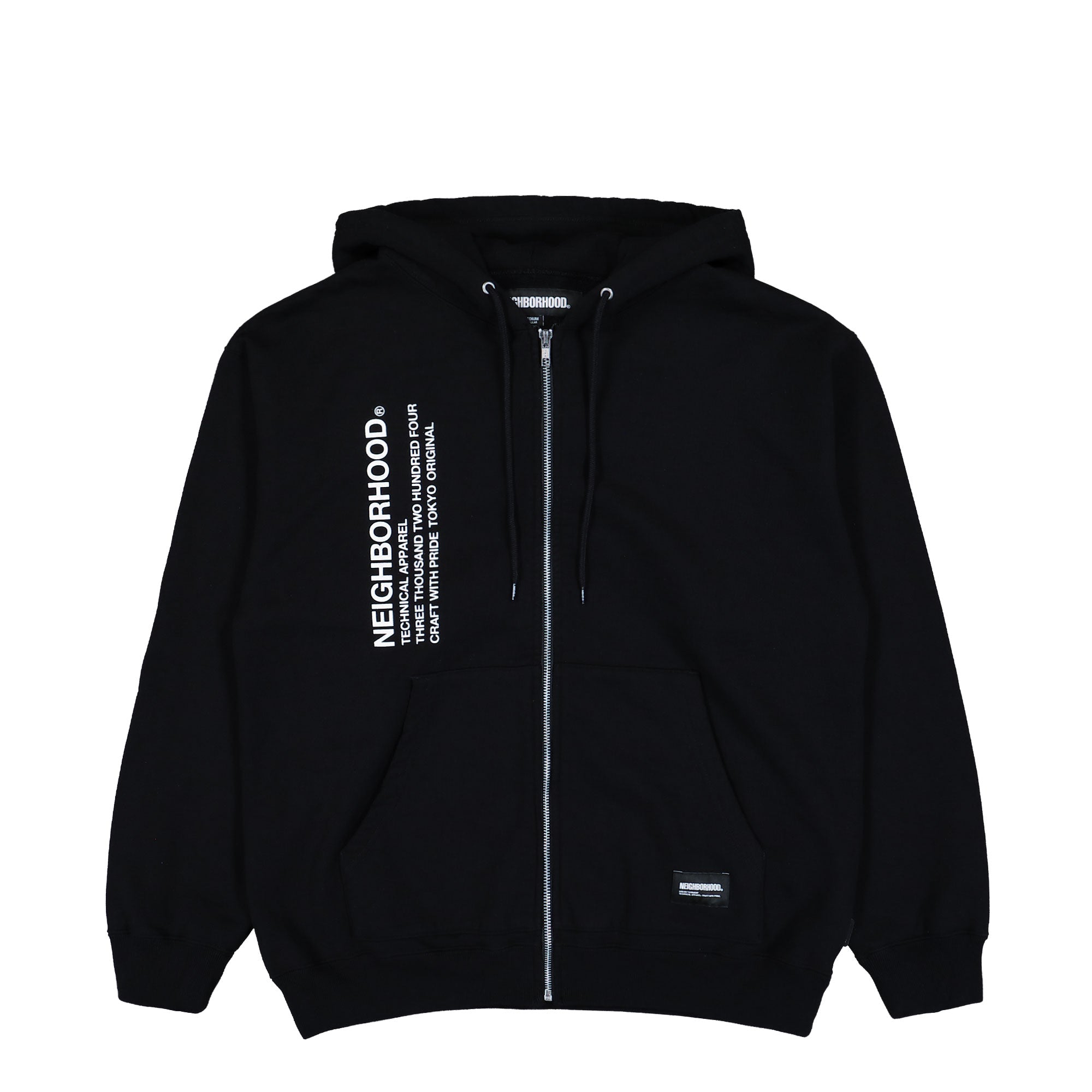 Neighborhood<br>Solid Sweat Zip Hoodie LS