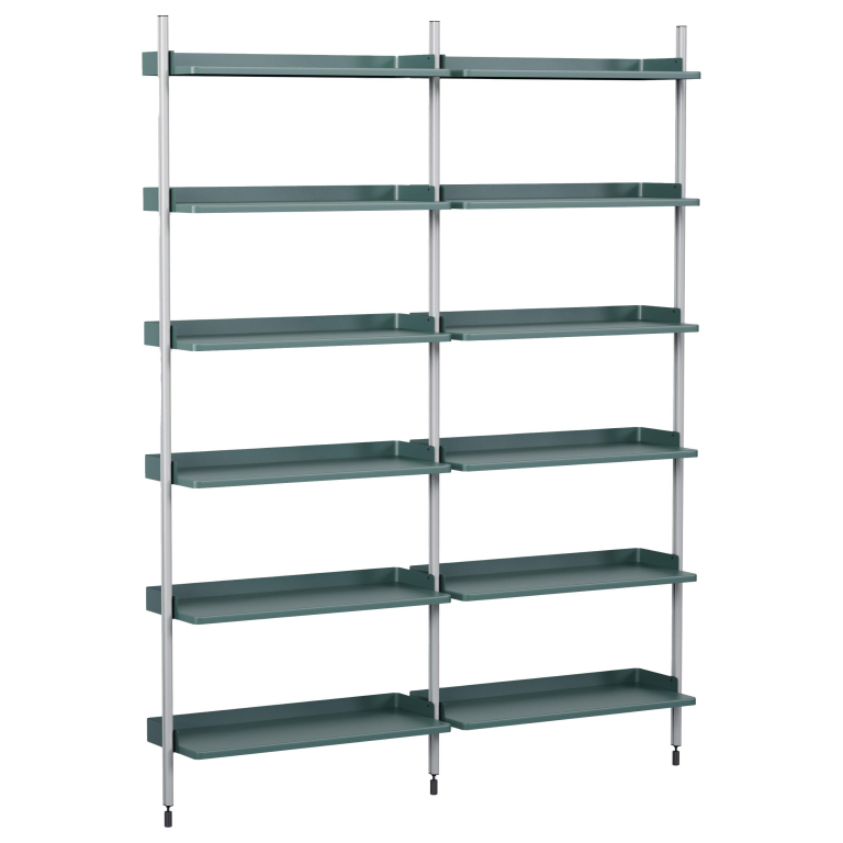 Hay Pier System 102 wandkast Blue/Clear