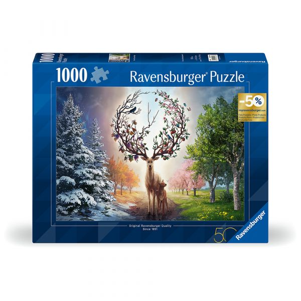 Ravensburger Quebra-cabeça Veado Mágico (12001088) 1000 Peças