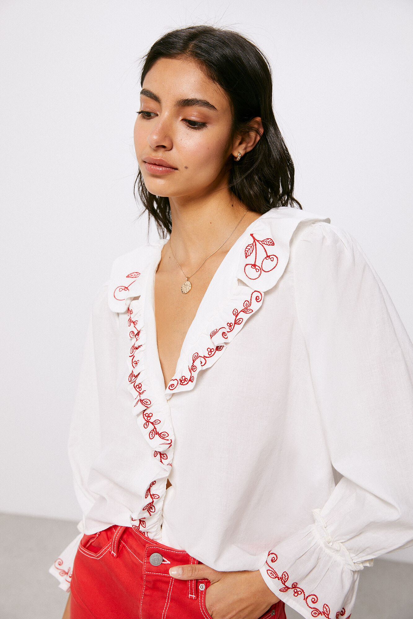Blusa Casilda - marrom