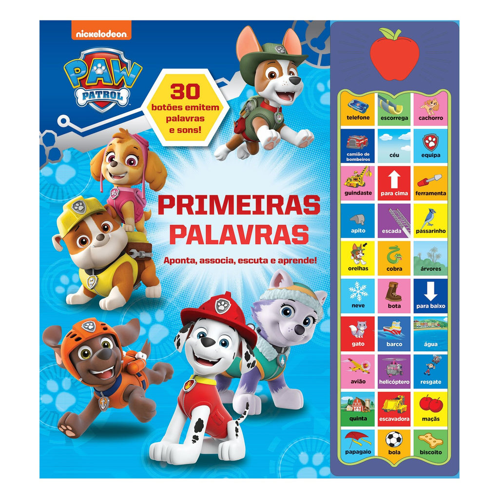 Patrulha Pata - Primeiras Palavras Aponta, Associa, Escuta e Aprende! de Nickelodeon