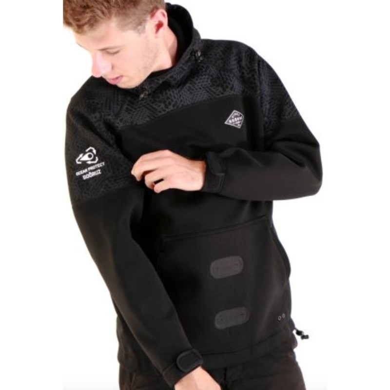 Sweat Sooruz Neo Jacket Hooded OUTSIDE 2021 Noir - The Corner Shop