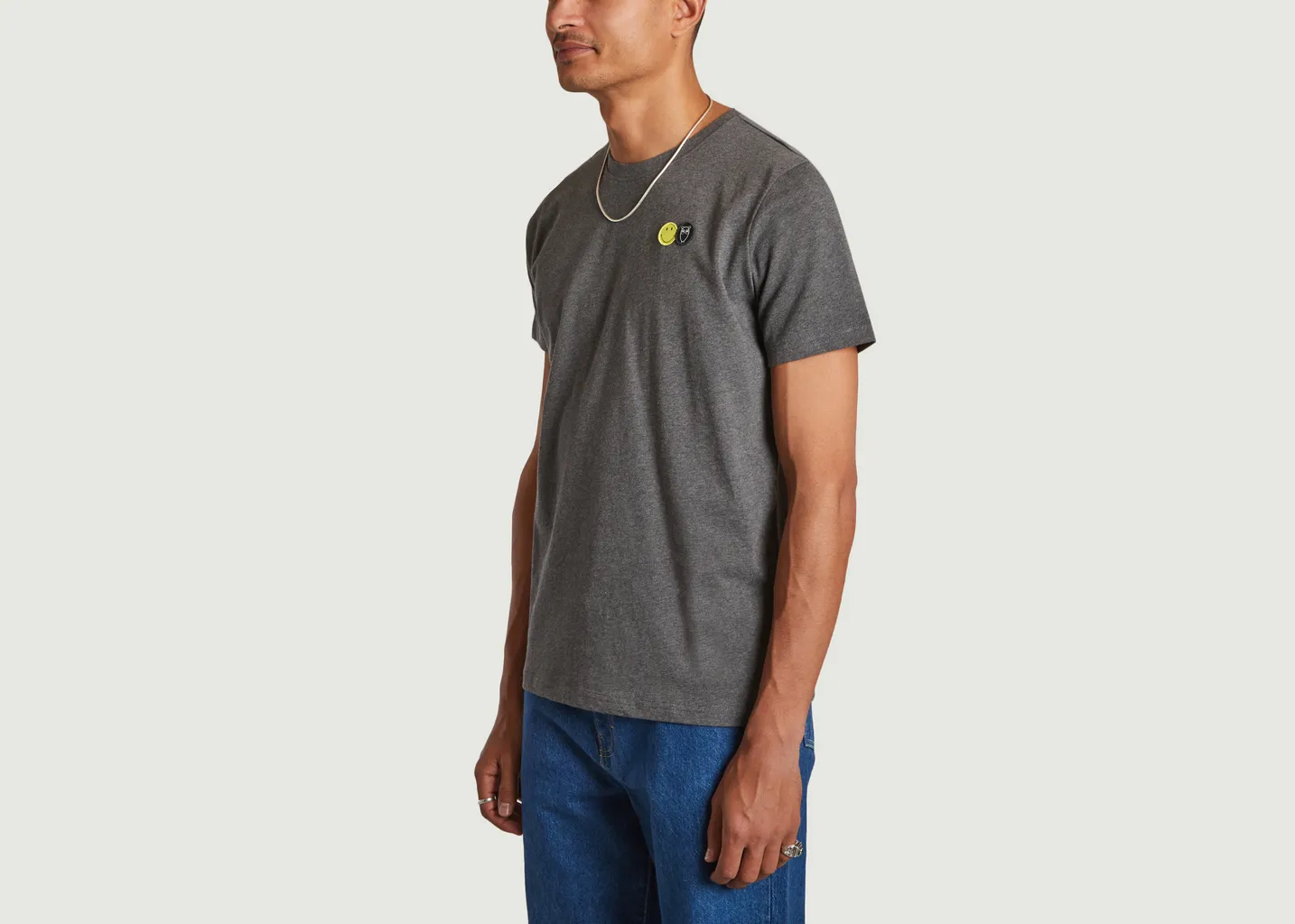 T-shirt Smiley Embroidery KCA
