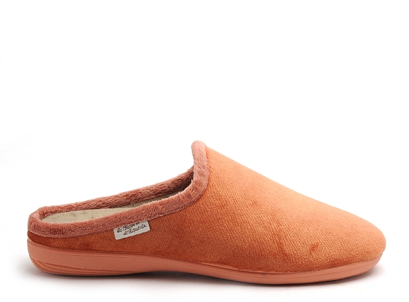 La maison de l espadrille chaussons femme 6513 4 orange