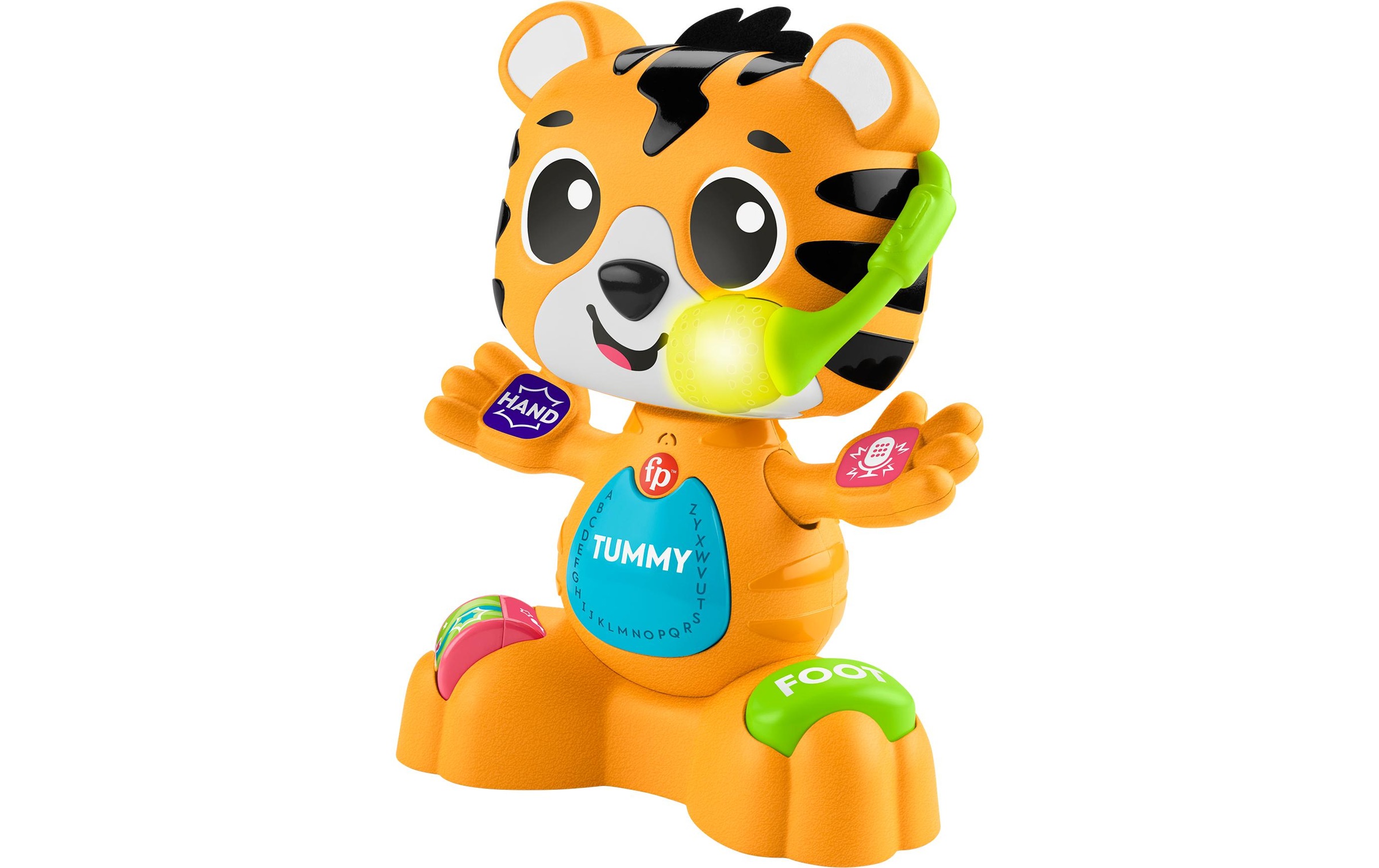 Fisher-Price® Lernspielzeug »Lern & Tanz Tiger Justin -DE-«