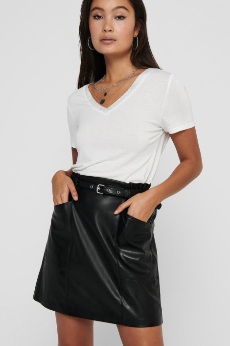 Only zwarte dames rok