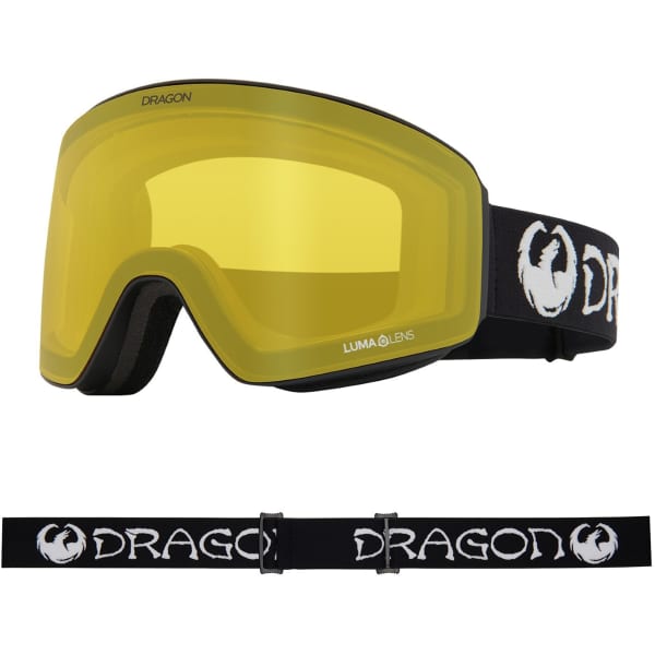 Masque de ski DRAGON PXV PH CLASSICBLACK/LLPHYELLOW