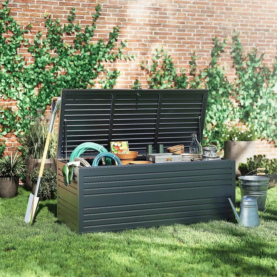 Orion Sit & Store aluminium opbergbox 1318L antraciet