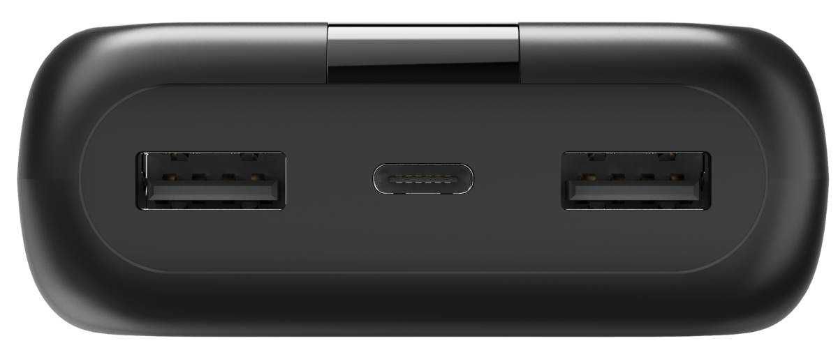 (20000mAh) Power Pack Performance 20 USB C / 2x USB A Powerbank Ladegerät (00201710) - Anthrazit