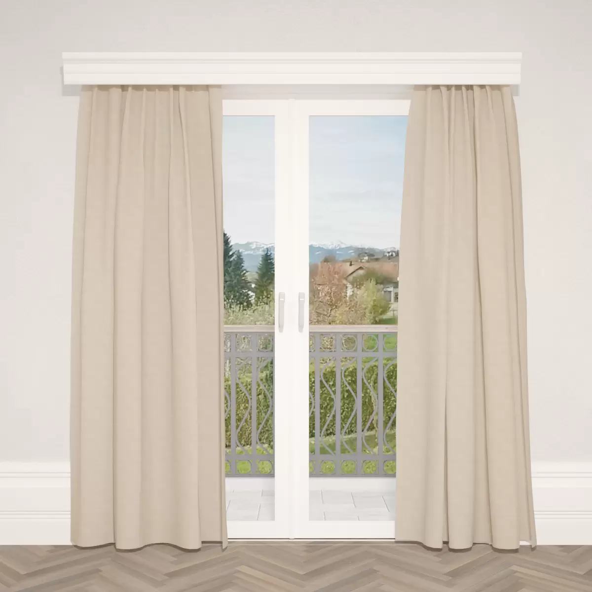 Verdunkelungsvorhang Nature CS Beige