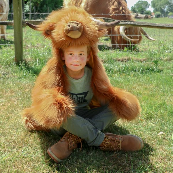 Wild & Soft Dierenkostuum - Schotse Hooglander