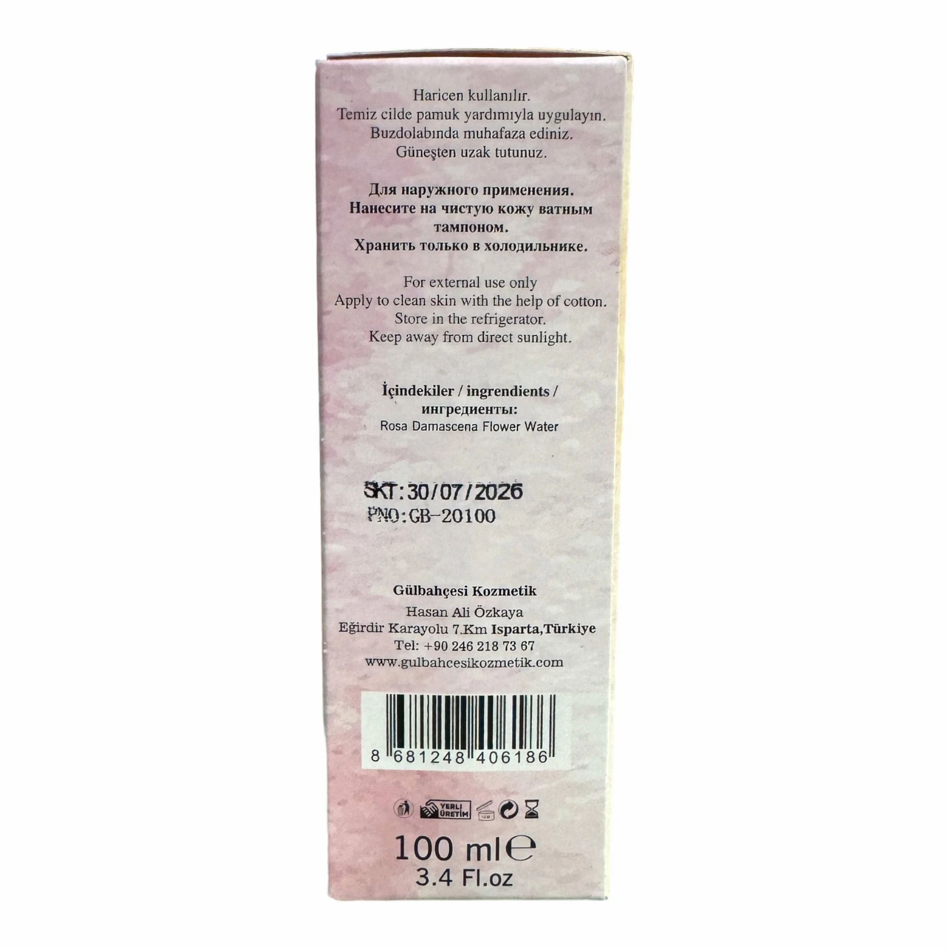 Öz Natur | Rosenwasser Spray