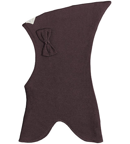 Racing Kids Elefanthue - 2-lags - Dark Plum Brown m. Sl?jfe