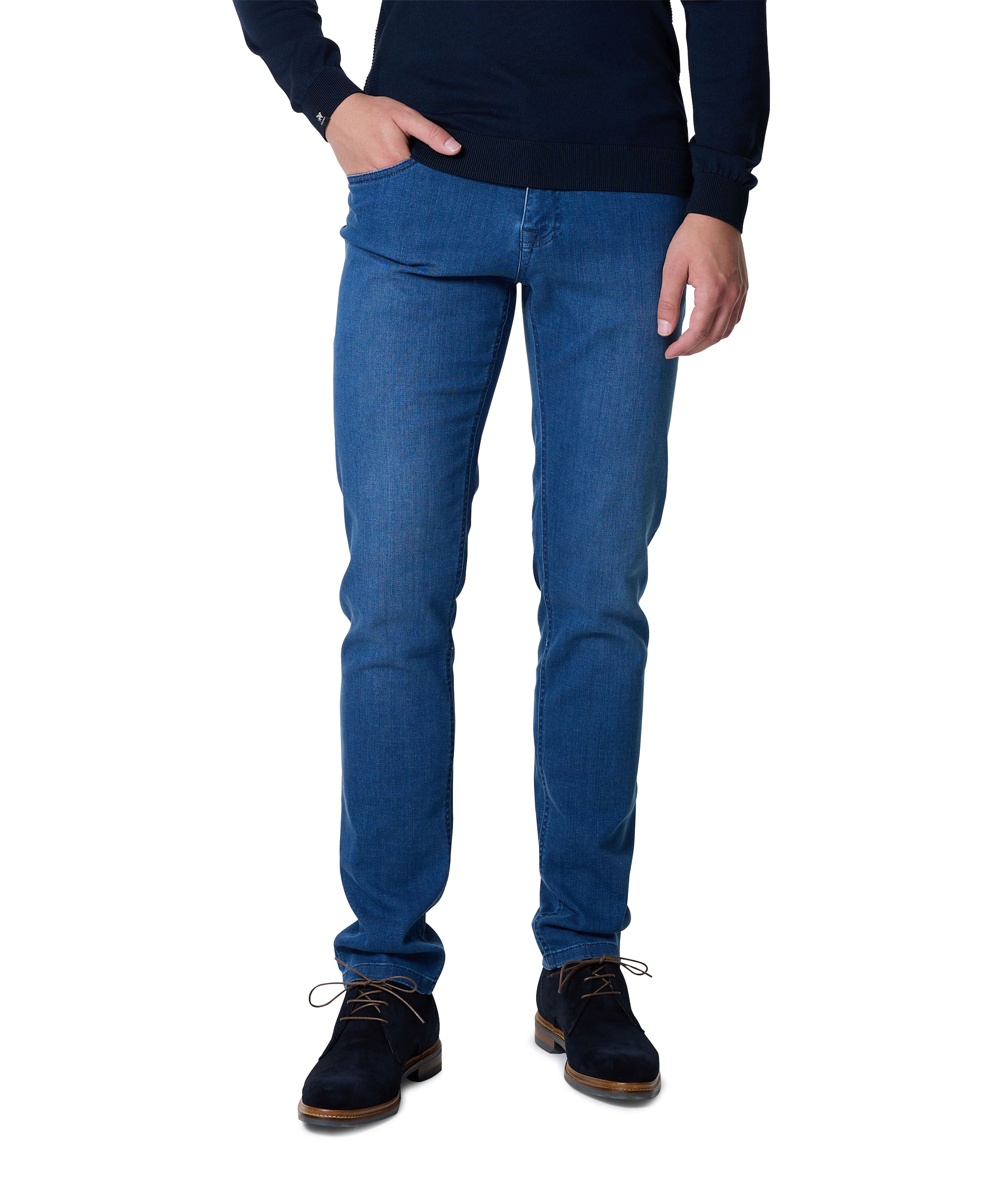Gardeur 5-Pocket Slim Fit jeans blauw