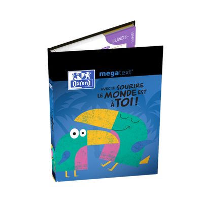 Cahier de textes Oxford Teo Tarras - 15 x 21 cm - différents modèles disponibles - Hamelin